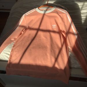 Adidas 3 stripes long sleeve tee